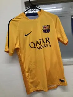 NIKE FC Barcelona ユニフォーム オレンジ sサイズ - メルカリ