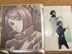 呪術廻戦 アニメーション 展覧会 家入硝子 懐玉・玉折 クリアカード 色紙