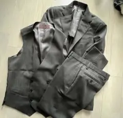 グレー ビジネススーツ 3点セット