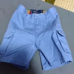セール☆Polo by Ralph Lauren カーゴショーツ 90 水色