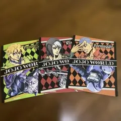 ジョジョワールドステッカー　3枚セット