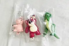 【値下げ交渉可】トイ・ストーリー ゆらゆらつながるマスコット3体セット