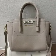 JILL by JILLSTUART ビジュー付きハンドバッグ