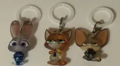 ズートピア　めじるしアクセサリー　ジュディ　ニック　フィニック