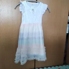 新品 ガールズ 半袖 ワンピース 120cm