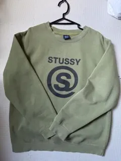 Stussy スウェット トレーナー オリーブ M