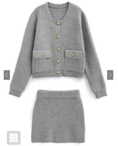 【タグ付き！新品未使用】GRL ニットセットアップ