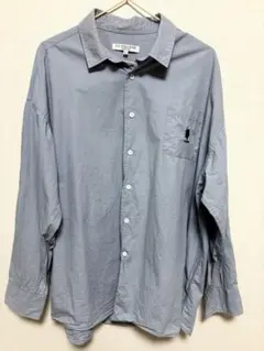 U.S. POLO ASSN. 水色　長袖シャツ XL