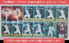 プロ野球チップスカード　2023年　楽天イーグルス　12枚セット