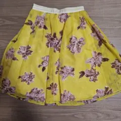 【PROPORTION BODY DRESSING】フラワーフレアスカート