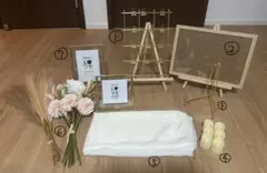 結婚式　ウェルカムスペース　セット　まとめ売り