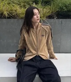 ジャージ SST ベロア トラックジャケット / アディダスオリジナルス