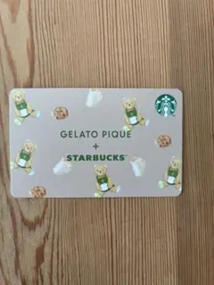 GELATO PIQUE STARBUCKS カード　ジェラピケ　スターバックスのサムネイル