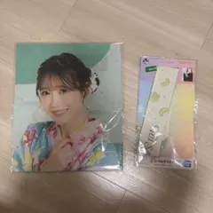 フルーツジッパー 1番くじ 櫻井優衣 マルチリボン てぬぐい