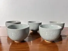 陶器　湯飲み5個セット
