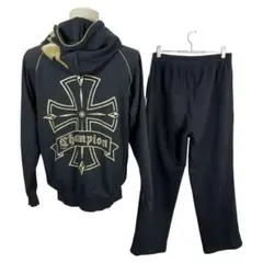 チャンピオン　スウェットパーカー　セットアップジャージ　上下　トラックジャケット