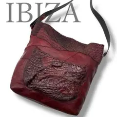 IBIZA クロコダイルレザー パッチワーク ショルダーバッグ ブラックB811 2025年最新】イビザ クロコの人気アイテム - メルカリ