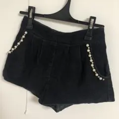 datura ポケットビジューショートパンツ