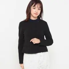 定価9,900円 ミッシュマッシュ ノーカラージャケット フォーマル