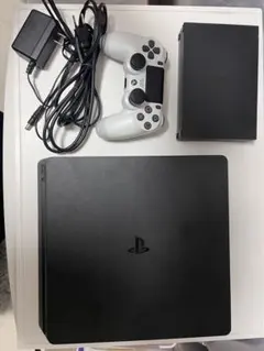 PS 4 本体 + コントローラー + BUFFALO外付けHDD2TB