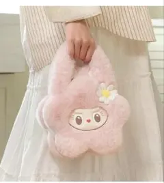 POPLAND限定Mokoko モココ　Labubu フラワーバッグ