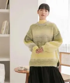 LOWRYSFARM ローリーズファーム グラデーションニット