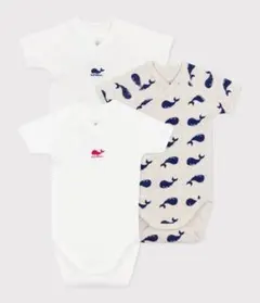 PETIT BATEAU プチバトー　半袖あわせボディ　肌着　ボディ肌着　新品