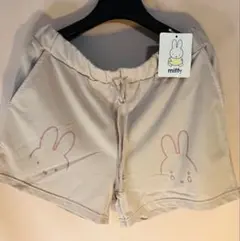 miffy ミッフィー ショートパンツ L パープル