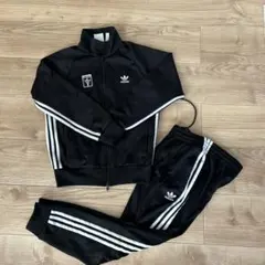 アディダス　トラックジャケット　セットアップ　フレイム　上M パンツS