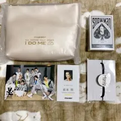 Snow Man ポーチ トランプ ヘアゴム フォトセット 名刺風カード