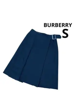 バーバリーロンドン　スカート　巻きスカート　プリーツ　ノバチェック　フォーマル