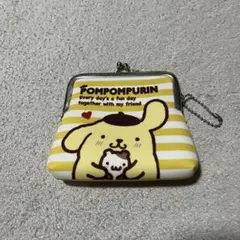 未使用　ポムポムプリンがま口財布