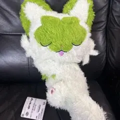 ポケットモンスター　もふぐっと　　くつろぎタイムぬいぐるみ～ニャオハ〜