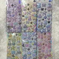 【正規品】パフィーバルーンステッカー 6枚セット