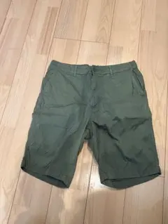 UNIQLO ハーフパンツ　緑色