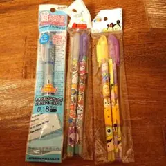 ボールペン グリッターペン ゲルペン スヌーピー ディズニー 三菱鉛筆 未使用