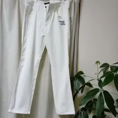 rough and swell ホワイトパンツ M　ゴルフ