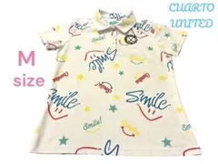 ♡CUARTO UNITED♡ レディース　半袖ポロシャツ　サイズMのサムネイル
