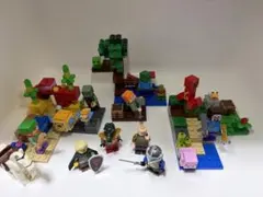 LEGO マインクラフト　ブロックセット