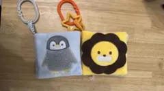いないいないばあライオンペンギンの布製知育絵本pukapukaBooプカプカブー