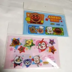 アンパンマン ばいきんまん ケース ドキンちゃん 비매품 シールケース 新品