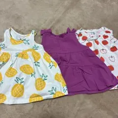 ベビーワンピース 3点セット