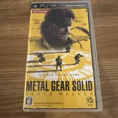 『METAL GEAR SOLID PEACE WALKER』PSP