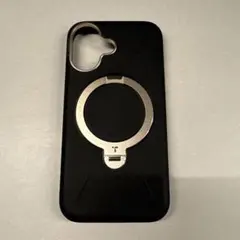 【新感覚レザー・スキンタッチ】TORRAS iPhone 16 用ケースブラック