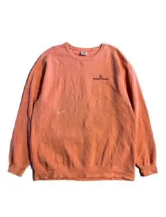 ビッグトレーナー スウェット US古着 ペイント 汚れ○ アメカジ