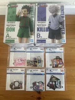 HUNTER×HUNTER グリードアイランド編 フィギュア　ステッカー