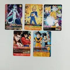 ドラゴンボールカード Vジャンプ付録Set 5枚