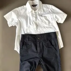 コムサイズム COMME CA ISM シャツズボンセット　110 フォーマル