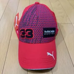 美品】PUMA レッドブルレーシング キャップ マックス・フェルスタッペン 33のサムネイル