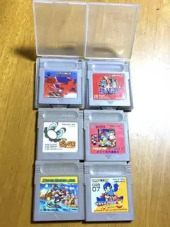 ゲームボーイソフト６本まとめ売り
